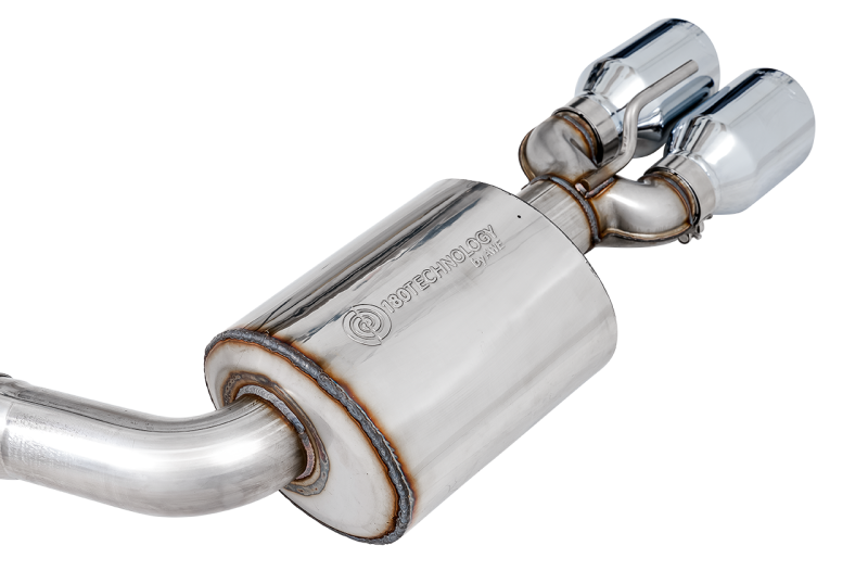 AWE Tuning 2015+ Dodge Challenger 6.4L/6.2L Non-Resonated Touring Edition Exhaust - Quad Silver Tips AWE Tuning Catback  AXOPROS