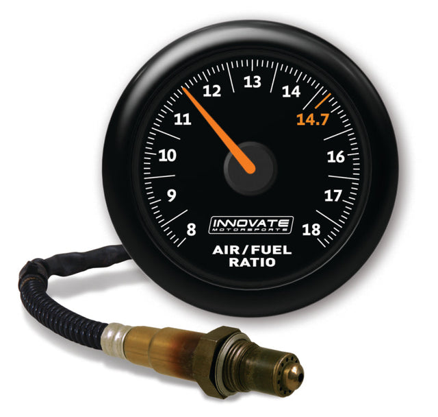 Innovate MTX-AL Analog Air/Fuel Ratio Gauge Kit - Black Dial Innovate Motorsports Gauges  AXOPROS