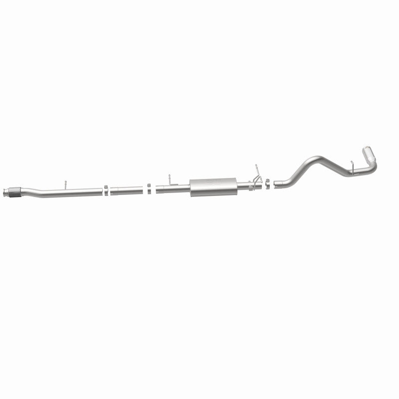 Magnaflow 14 Chevy Silverado V8 5.3L CC/EC Cab Single P/S Rear Exit Stainless Cat Back Perf Exhaust Magnaflow Catback  AXOPROS