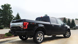 Corsa 2015-2020 Ford F-150 5.0L V8 (Super Crew Cab) Black Sport Single Side Dual 4in Tips CB Exhaust CORSA Performance Catback  AXOPROS