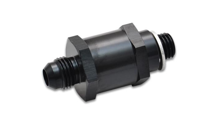 Vibrant Fuel Pump Check Valve -6AN Male Flare to 12mm x 1.5 Metric Vibrant Fittings  AXOPROS