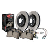 Sport Axle Pack, Slotted, Rear Stoptech Brake Rotors - Slotted  AXOPROS