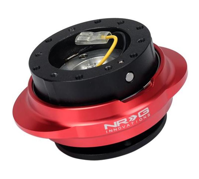 NRG Quick Release Kit - Black Body/ Red Oval Ring NRG Quick Release Adapters  AXOPROS