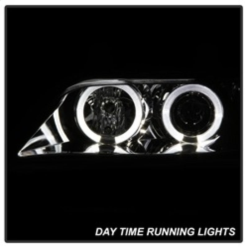 Spyder BMW Z3 96-02 Projector Headlights LED Halo Chrome High H1 Low H1 PRO-YD-BMWZ396-HL-C SPYDER Headlights  AXOPROS