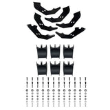 Westin 24-26 Toyota Tacoma Double Cab PRO TRAXX 5 Oval Nerf Step Bars - Black Westin Nerf Bars  AXOPROS