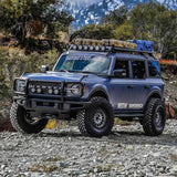 Westin 21-23 Ford Bronco (Excl. Bronco Sport)XTS Front Bumper Brush Guard for OEM Bumper - Tex Black Westin Bumpers - Steel  AXOPROS