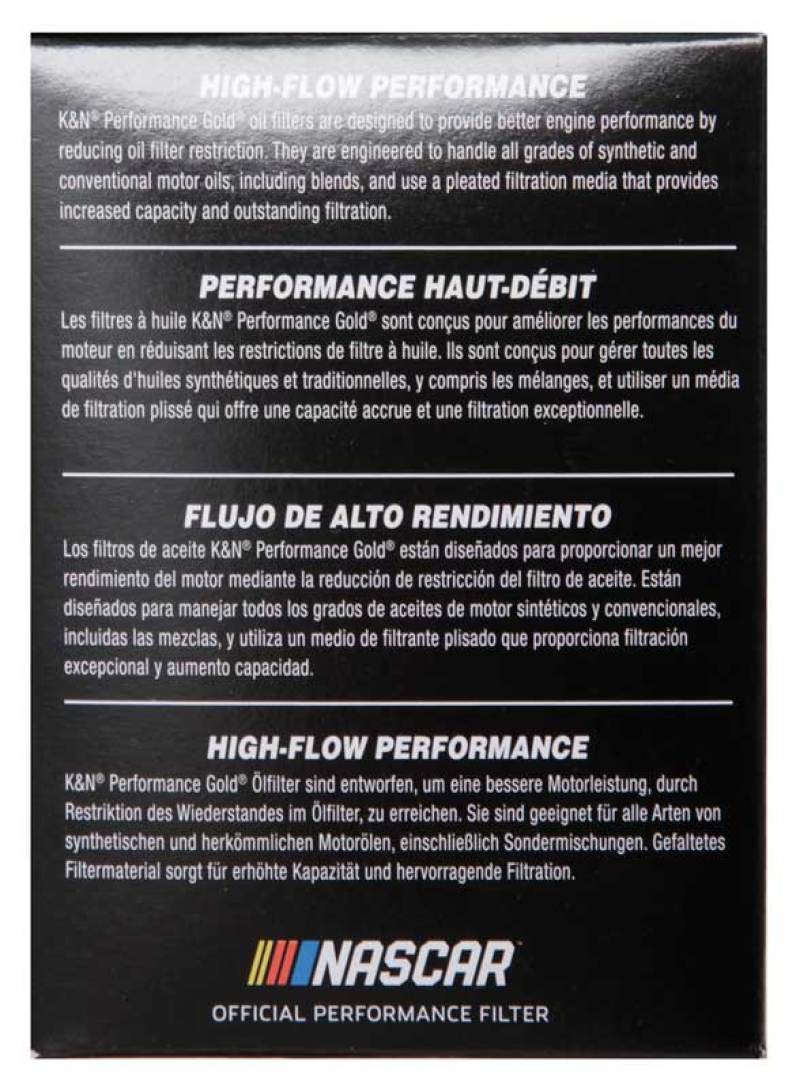 K&N Performance Oil Filter for 06-14 Toyota/Lexus Various Applications K&N Engineering Oil Filters  AXOPROS