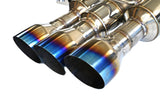 Invidia 22+ HONDA CIVIC TYPE-R FL5 R400 SINGLE LAYER TI TIP FULL CAT-BACK (NON POLISH PIPE) Invidia Catback  AXOPROS