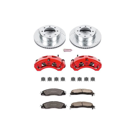 PowerStop Power Stop 09-10 Dodge Ram 2500 Front Z36 Truck & Tow Kit w/Cals Brake Calipers - Perf aftermarket performance part