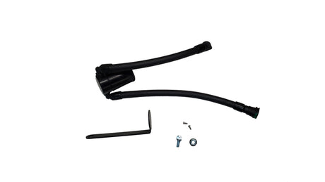 J&L 23-25 Ford F-150 Raptor R Oil Separator 3.0 Passenger Side - Black Anodized J&L Oil Separators  AXOPROS