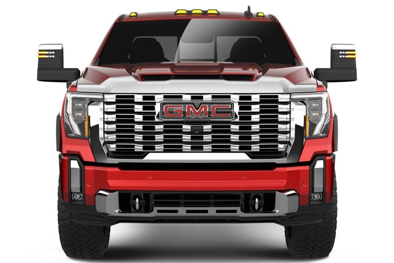 Husky Liners 99-07 Ford F-250/350/450 Super Duty Aeroskin Hood Protector - Chrome Husky Liners Hood Deflectors  AXOPROS