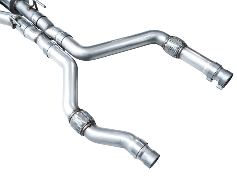 AWE Tuning 2020+ Ford Explorer ST Touring Edition Exhaust w/ Chrome Silver Tips AWE Tuning Catback  AXOPROS
