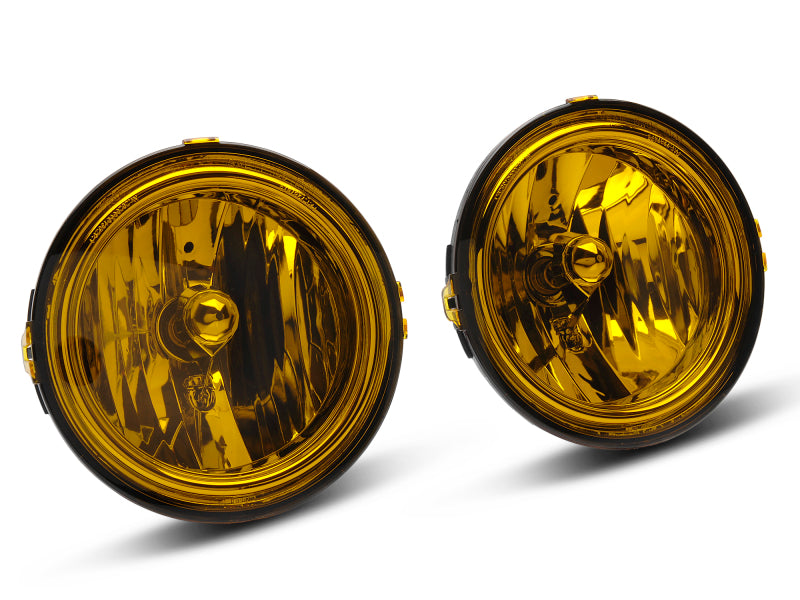 Raxiom 05-12 Ford Mustang GT Fog Lights Yellow Raxiom Headlights  AXOPROS