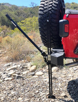 Rampage 1955-2019 Universal Trail Recovery 48in Jack - Black Rampage Tow Hooks  AXOPROS