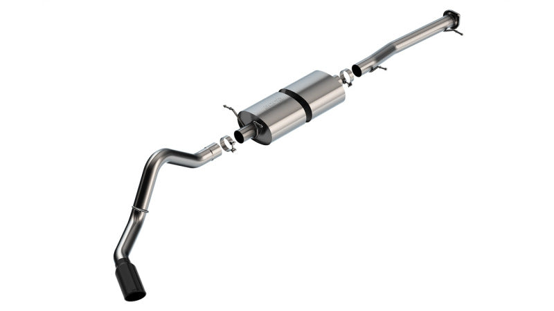 Borla 20-22 Chevrolet/GMC Silverado/Sierra 6.6L T-304 SS Cat-Back S-Type Exhaust - Brushed Borla Catback  AXOPROS
