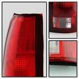 Xtune Chevy Blazer Full Size 92-94 / Cadillac Escalade 99-00 Tail Light OEM ALT-JH-CCK88-OE-RC SPYDER Tail Lights  AXOPROS