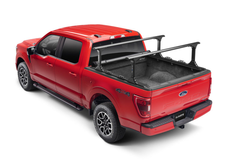 Truxedo Elevate FS Rack (18-28in. Adjustable Height) - Black Truxedo Truck Bed Rack  AXOPROS