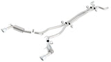 Borla 10-13 Chevy Camaro SS 6.2L 8cyl Aggressive Catback Exhaust Borla Catback  AXOPROS