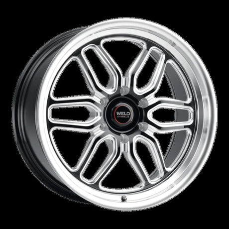 Weld Weld Racing 20x7 Laguna 6 Drag 6x139.7 ET13 BS4.50 Gloss BLK MIL DIA 106.1 Wheels - Cast aftermarket performance part