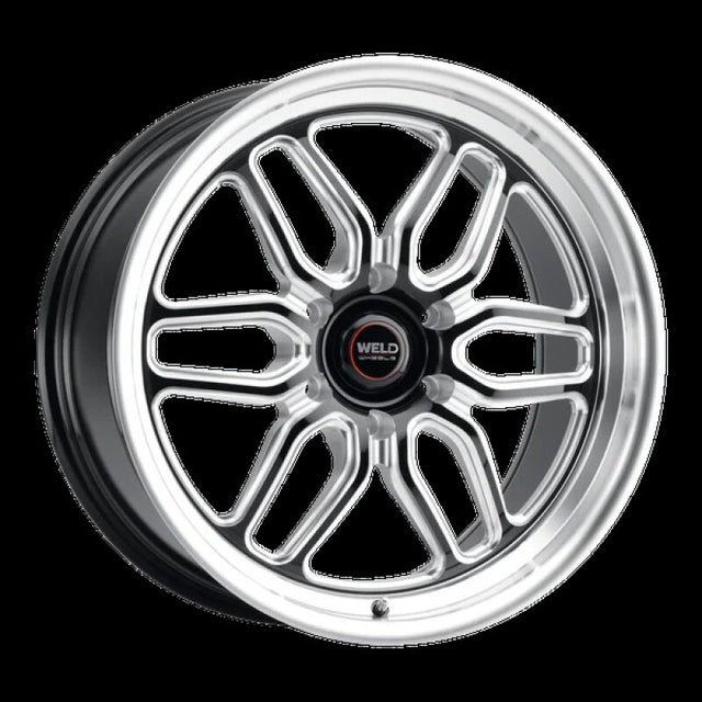 Weld Weld Racing 20x7 Laguna 6 Drag 6x139.7 ET13 BS4.50 Gloss BLK MIL DIA 106.1 Wheels - Cast aftermarket performance part