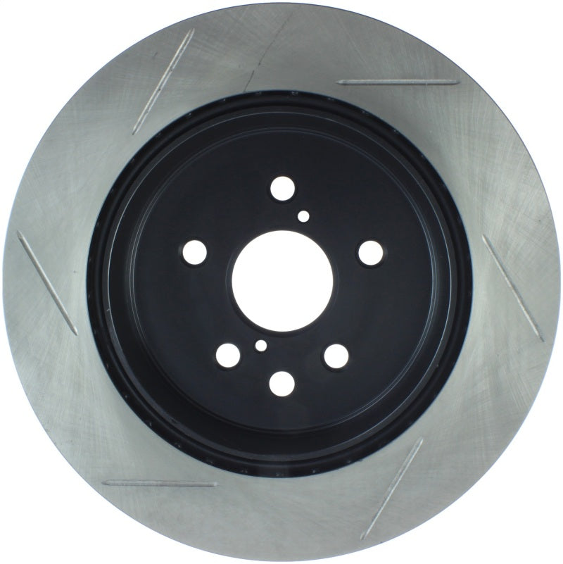 StopTech Power Slot 06-09 Lexus GS Series / 06-10 IS350 Rear Left Slotted Rotor Stoptech Brake Rotors - Slotted  AXOPROS