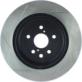StopTech Power Slot 06-09 Lexus GS Series / 06-10 IS350 Rear Left Slotted Rotor Stoptech Brake Rotors - Slotted  AXOPROS