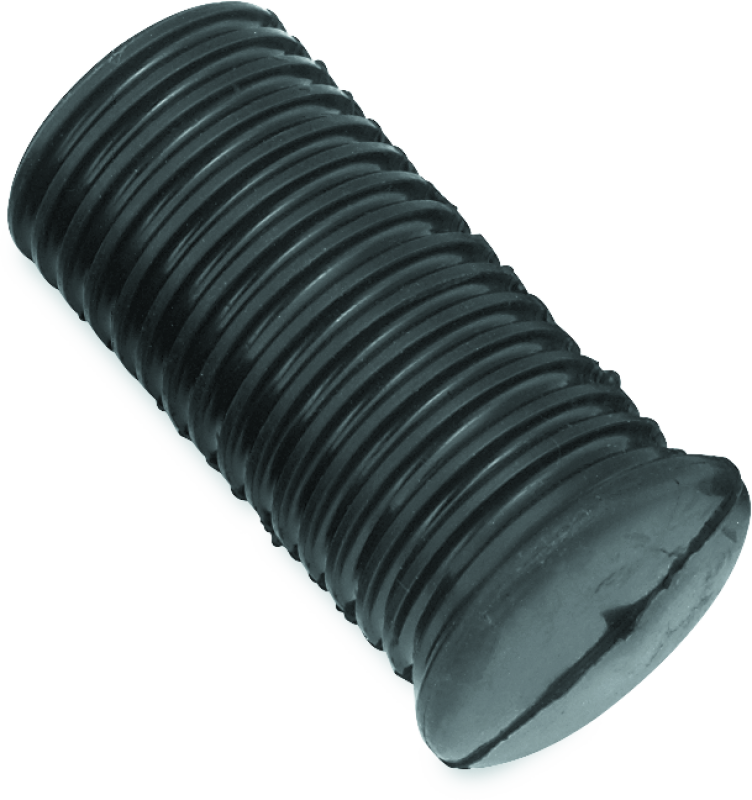 Bikers Choice 52-85 Replacement Rider Peg Rubbers Black Rubber Large Replaces H-D 50940-52T Bikers Choice Footpegs  AXOPROS