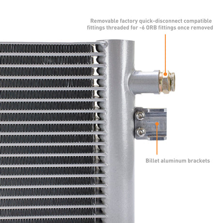 Mishimoto 10-12 Ram 2500/3500 6.7L Cummins Transmission Cooler - AXOPROS