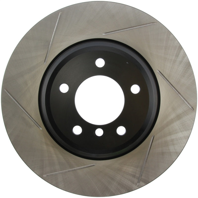 StopTech 07-13 BMW 335I Slotted Right Side Sport Brake Rotor Stoptech Brake Rotors - Slotted  AXOPROS