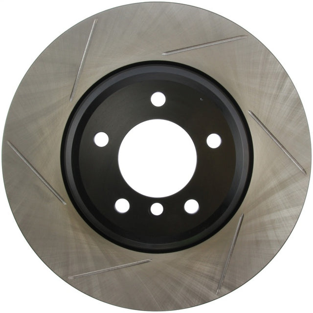 StopTech 07-13 BMW 335I Slotted Right Side Sport Brake Rotor Stoptech Brake Rotors - Slotted  AXOPROS