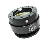 NRG Quick Release Gen 2.0 - Black Body / Black Carbon Fiber Ring NRG Quick Release Adapters  AXOPROS