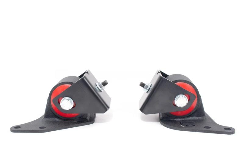Innovative 99-00 Mazda Miata NB 1.8L Black Steel Replacement Mounts 60A Bushings (No Trans Mount) Innovative Mounts Engine Mounts  AXOPROS