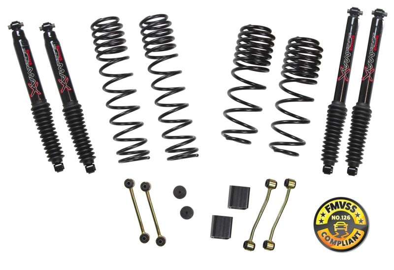 Skyjacker 2018 Jeep Wrangler JL 4 Door 4WD (Non-Rubicon) Long Travel 2 Stage 2in-2.5in Coil System Skyjacker Lift Kits  AXOPROS