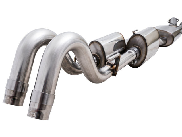 AWE 2016-2022 Toyota Tacoma 0FG Exhaust with BashGuard - No Tips AWE Tuning Catback  AXOPROS