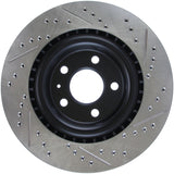 StopTech Slotted & Drilled Sport Brake Rotor Stoptech Brake Rotors - Slot & Drilled  AXOPROS