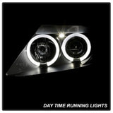 Spyder BMW Z4 03-08 Projector Headlights Halogen Model Only - LED Halo Black PRO-YD-BMWZ403-HL-BK SPYDER Headlights  AXOPROS