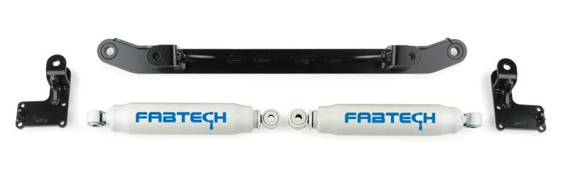 Fabtech 07-14 GM C/K1500 2WD/4WD Dual Steering Stabilizer System w/Perf. Shocks Fabtech Steering Stabilizer  AXOPROS