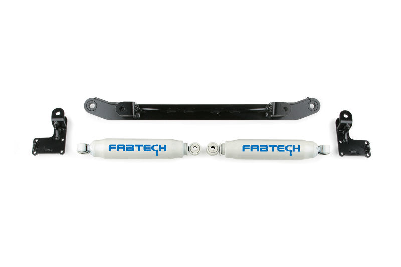 Fabtech 07-14 GM C/K1500 2WD/4WD Dual Steering Stabilizer System w/Perf. Shocks Fabtech Steering Stabilizer  AXOPROS
