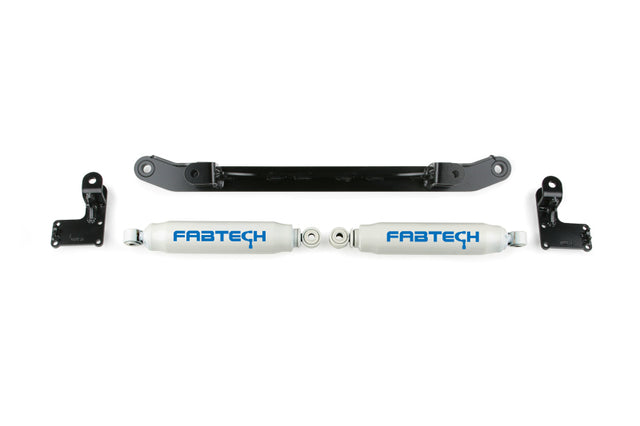 Fabtech 07-14 GM C/K1500 2WD/4WD Dual Steering Stabilizer System w/Perf. Shocks Fabtech Steering Stabilizer  AXOPROS