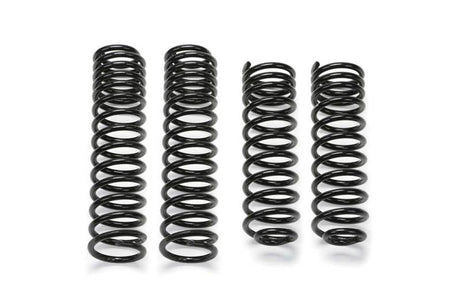 Fabtech 07-18 Jeep JK 4WD 4-Door 5in Front & Rear Long Travel Coil Spring Kit Fabtech Lift Springs  AXOPROS
