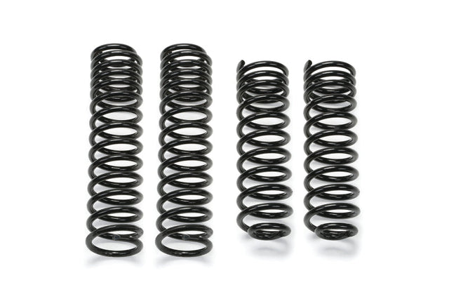 Fabtech 07-18 Jeep JK 4WD 4-Door 5in Front & Rear Long Travel Coil Spring Kit Fabtech Lift Springs  AXOPROS