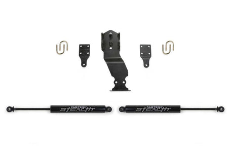 Fabtech 17-20 Ford Superduty 4WD Stealth Dual Steering Stabilizer Kit Fabtech Steering Stabilizer  AXOPROS