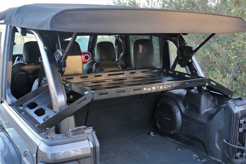Fabtech 18-21 Jeep JL 4WD 4-Door Interior Cargo Rack Fabtech Cargo Organization  AXOPROS