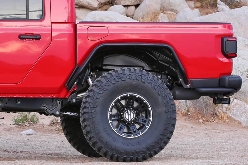 Fabtech 20-21 Jeep Gladiator 4WD Rear Steel Tube Fenders Fabtech Fender Flares  AXOPROS
