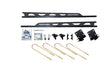 Fabtech 2023+ Ford F250/F350 4WD Super Duty Floating Rear Traction Bar System Fabtech Traction Bars  AXOPROS