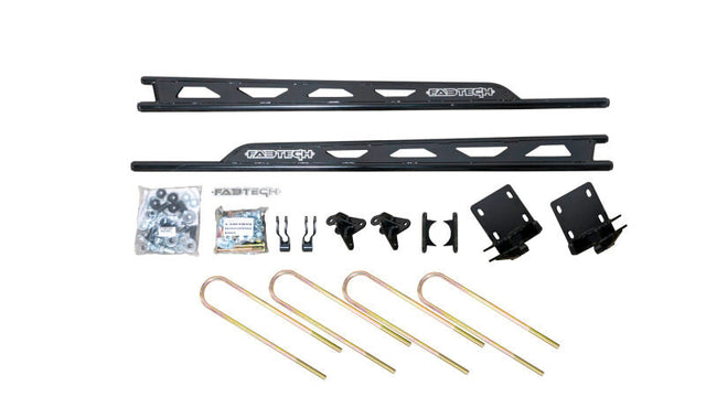 Fabtech 2023+ Ford F250/F350 4WD Super Duty Floating Rear Traction Bar System Fabtech Traction Bars  AXOPROS