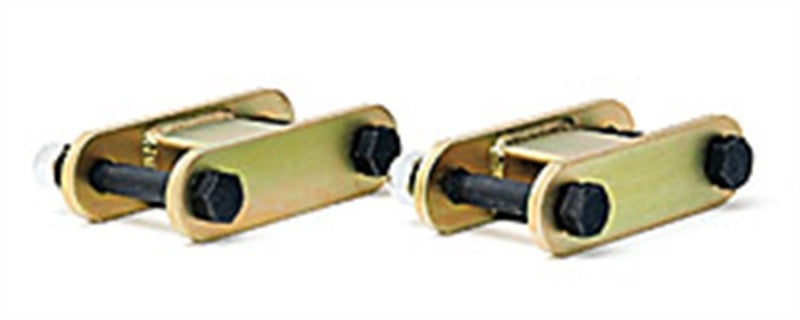 Fabtech 95.5-04 Toyota Tacoma 2WD 5 Lug Rear Shackle Kit Fabtech Shackle Kits  AXOPROS