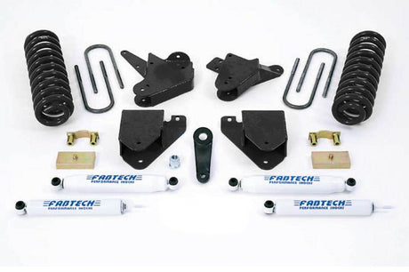 Fabtech 99-00 Ford F250/350 2WD w/Gas & 6.0L Diesel 6in Basic Sys w/Perf Shks Fabtech Lift Kits  AXOPROS