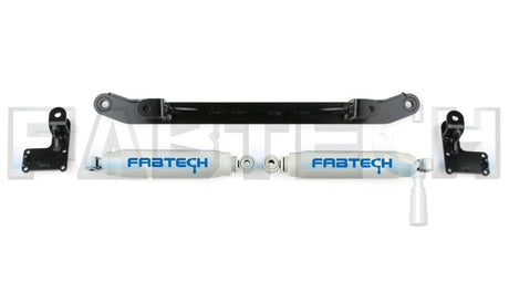 Fabtech 99-03 Ford F250/350/Excursion 2WD Dual Performance Steering Stabilizer Kit Fabtech Steering Stabilizer  AXOPROS