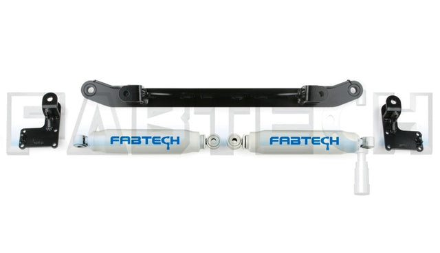 Fabtech 99-03 Ford F250/350/Excursion 2WD Dual Performance Steering Stabilizer Kit Fabtech Steering Stabilizer  AXOPROS